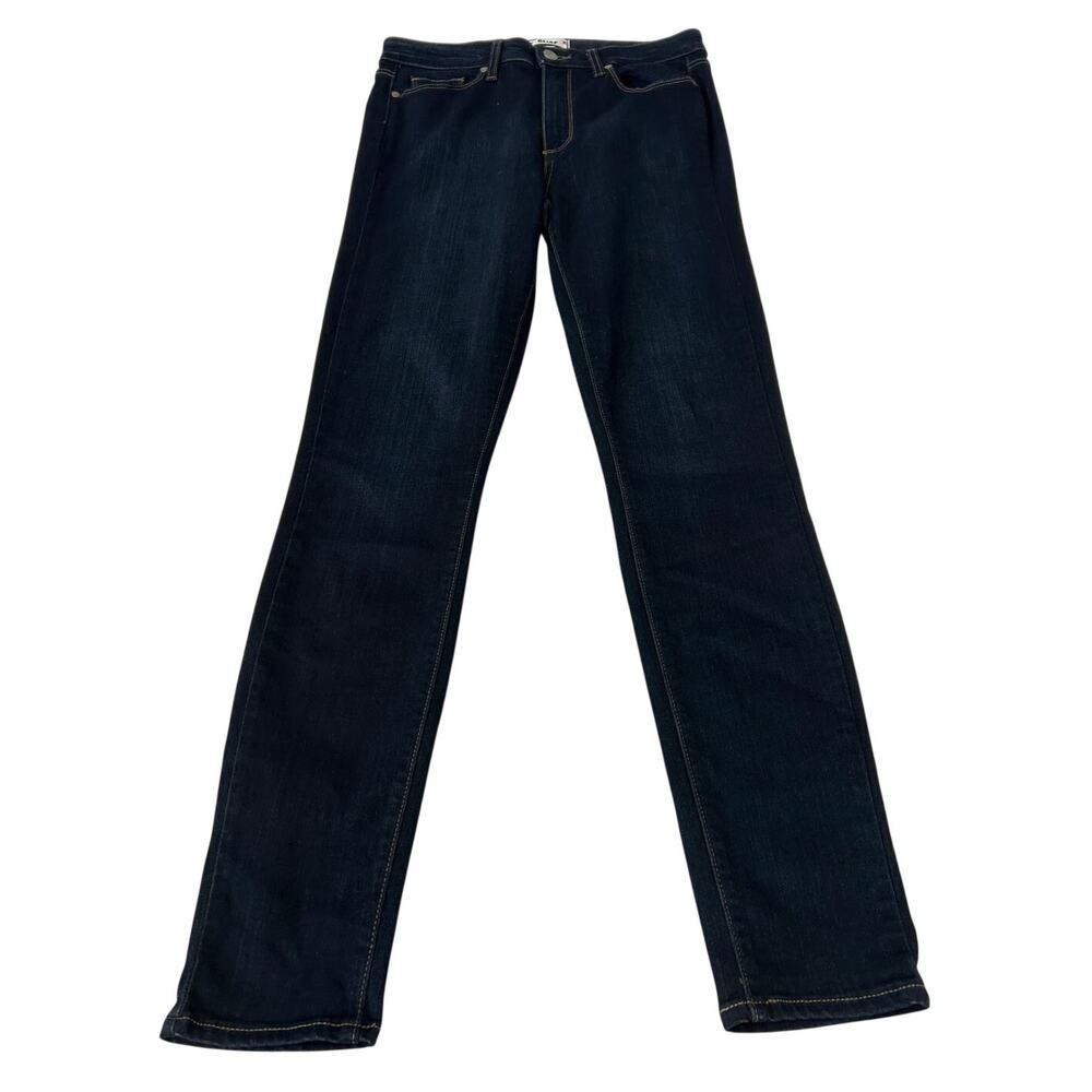 PAIGE Hoxton Ultra Skinny Jeans Women's Size 30 Dark Wash Blue Stretch Denim
